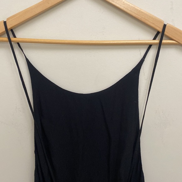 Aritzia Wilfred Créneau Slip Dress size 2 black - Picture 6 of 16